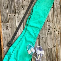 Gypsy Waltz Clothing Ropesville Bell Bottoms In Turquoise