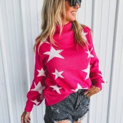 Gypsy Waltz The Marshall Sweater In Pink
