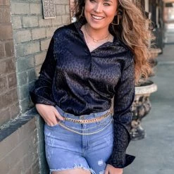 Gypsy Waltz Salado Top In Black