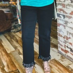 L&B The Fort Stockton Paants In Black (4-22) Clearance