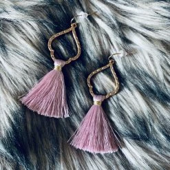 Gypsy Waltz New Rio Vista Earrings In Lavender