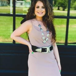 Timing Teague Dresss In Tan - FINAL SALE 24 Timing Teague Dresss In Tan - FINAL SALE