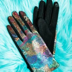 Love And Repeat Special Daily Deals SCREENBUSTER Rainbow Iridescent Gloves