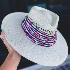 K&D Designs The Bowie Headband Hatband - Crawfish