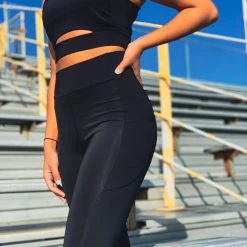 Shop Iris Basic The Memphis Two Piece Set In Black