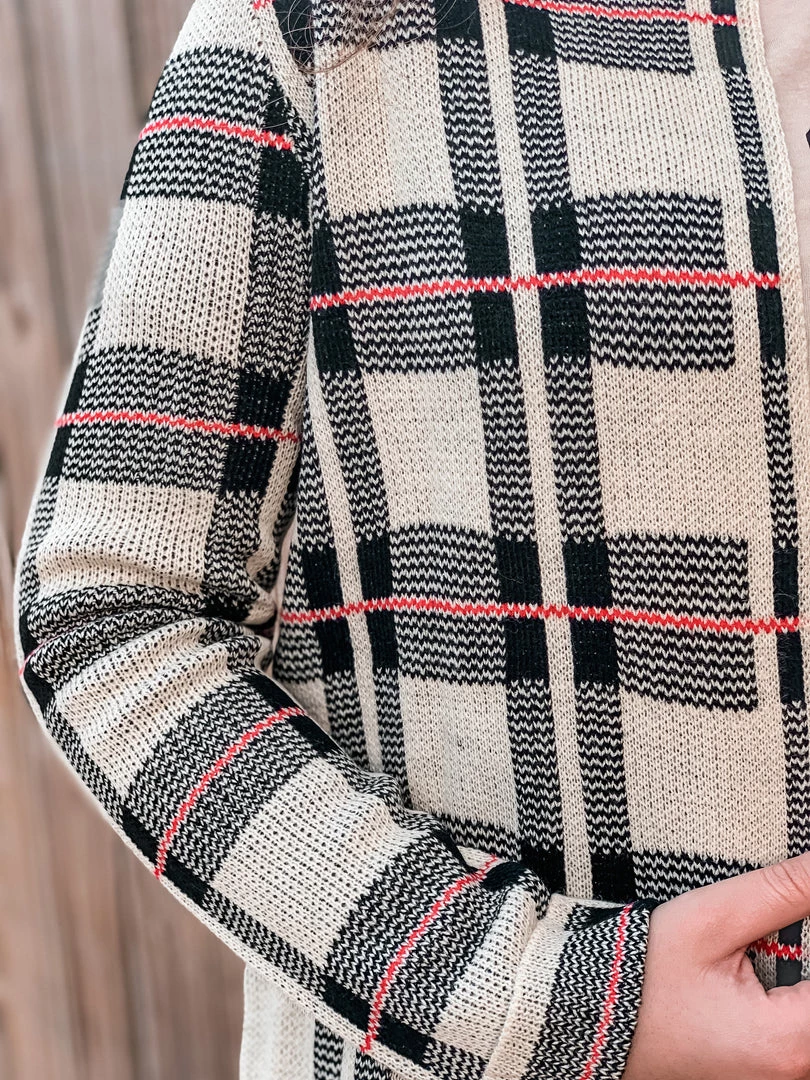 Ninexis SCREENBUSTER Knit Plaid Cardigan Special Daily Deals 5 Ninexis SCREENBUSTER Knit Plaid Cardigan Special Daily Deals