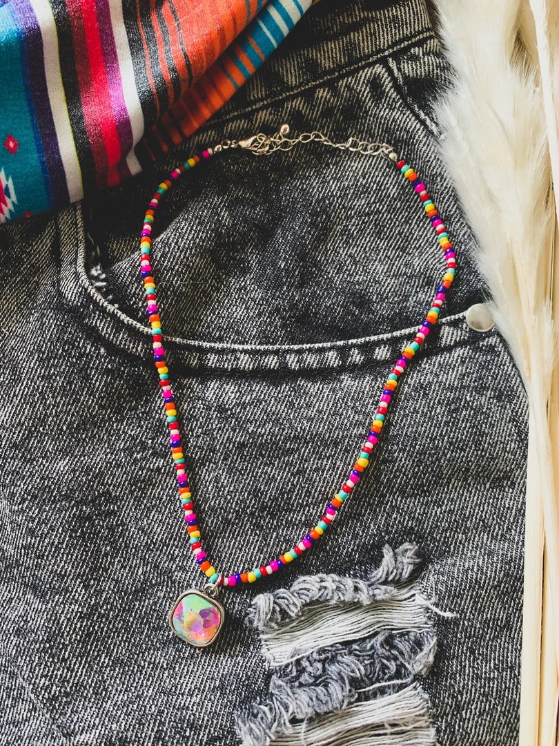 Bosuk Jewelry Converse Necklace In Multi 7 Bosuk Jewelry Converse Necklace In Multi