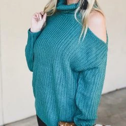 La Mel Clearance The Cameron Sweaterr In Olive