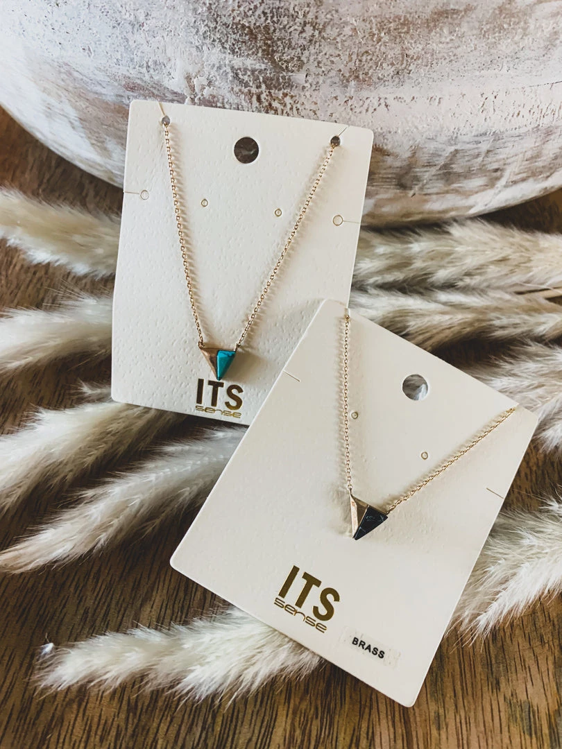 Urbanista SCREENBUSTER Gold Triangle Ncklce With Stone (2 Colors) Special Daily Deals 5 Urbanista SCREENBUSTER Gold Triangle Ncklce With Stone (2 Colors) Special Daily Deals