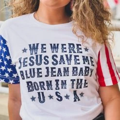 Gypsy Waltz Clothing Pelican Bay Blue Jean Baby T-Shirt (S-2X) 12 Gypsy Waltz Clothing Pelican Bay Blue Jean Baby T-Shirt (S-2X)