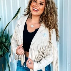 Fantastic Fawn Clothing The Electra Fringe Jacket