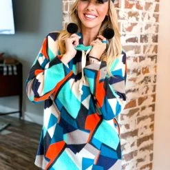 P & Rose Clearance The Geronimo Pullover In Blue - FINAL SALE