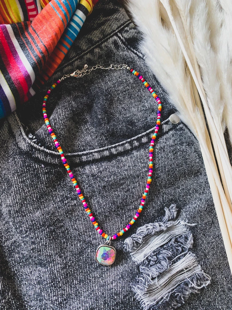 Bosuk Jewelry Converse Necklace In Multi 5 Bosuk Jewelry Converse Necklace In Multi