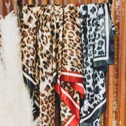 Cap Zone SCREENBUSTER Wild Rag Head Scarf In LEOPARD Print