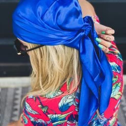 Cap Zone Special Daily Deals SCREENBUSTER Wild Rag Head Scarf In Royal Blue