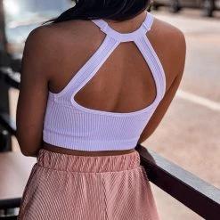 Gypsy Waltz San Benito Halter Neck Crop Top (4 Colors) Clothing