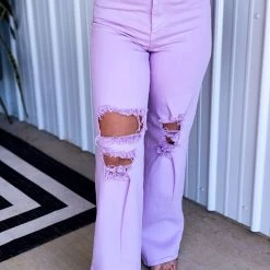 Gypsy Waltz Aledo Pants In Lavender Clothing
