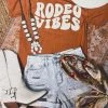 Gypsy Waltz Clothing Andrews Rodeo Vibes Tee (S-2X)