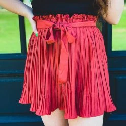 O Fashion The Tornillo Skirt In Rust Clothing