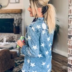 BIBI The Star Harbor Denim Shirrt Jackt