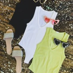 Dynamic Fashion Tops The Van Body Suit (3 Colors)