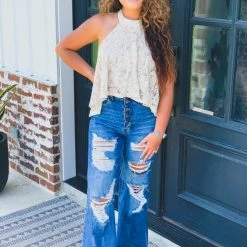 Sweet Generis The Hawkins Top In Taupe