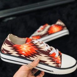 Miami Shoe Clearance The La Grange Red Aztec Sneaker 5 Miami Shoe Clearance The La Grange Red Aztec Sneaker