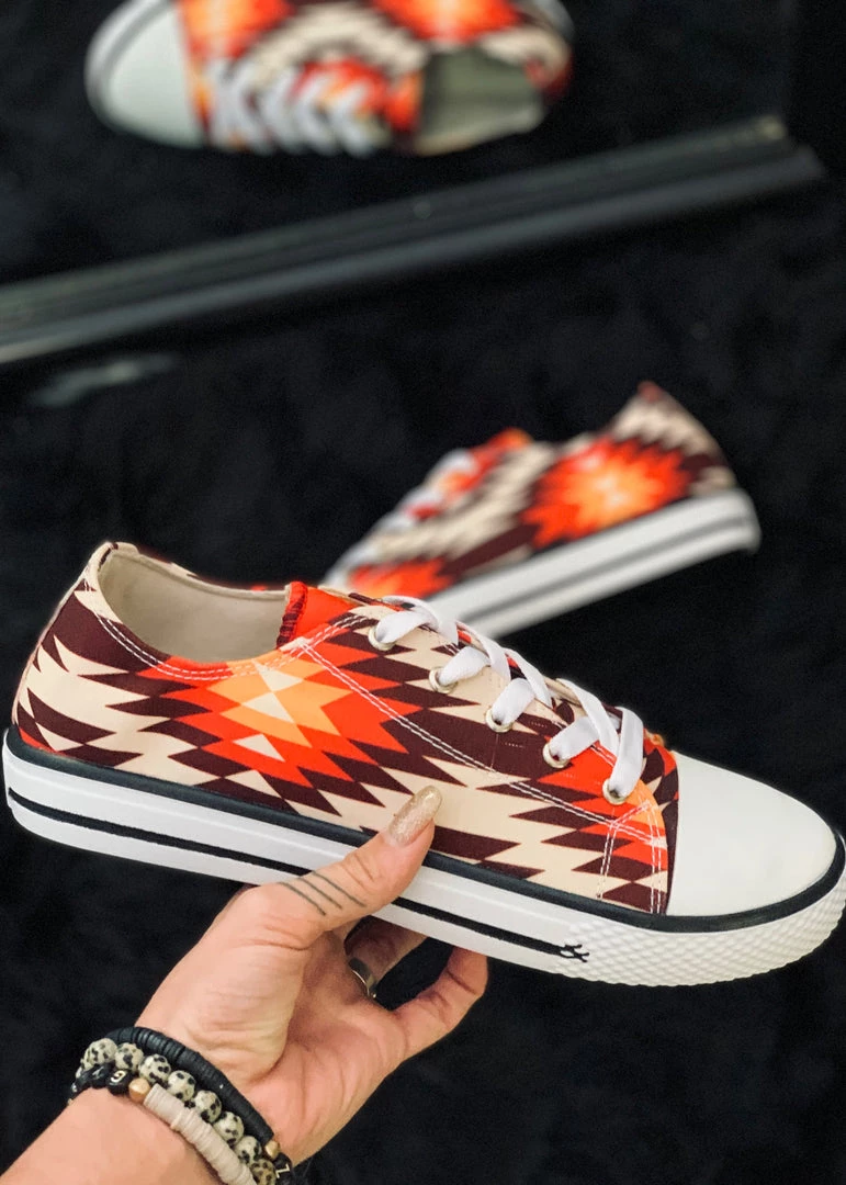 Miami Shoe Clearance The La Grange Red Aztec Sneaker 4 Miami Shoe Clearance The La Grange Red Aztec Sneaker