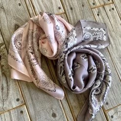 Rare Bird The Odessa Bandana In Silver Accessories