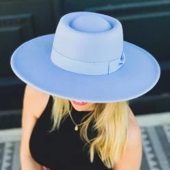 Cap Zone New Sanger Hat In Blue 23 Cap Zone New Sanger Hat In Blue