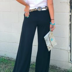 Gypsy Waltz The Ector Pants In Black Clothing