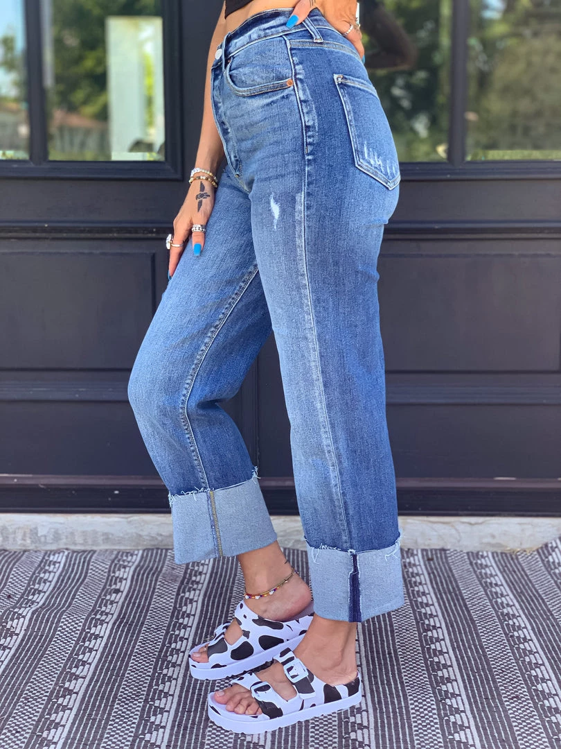 CELLO Jeans Clearance The Rochester Cuff Pant 7 CELLO Jeans Clearance The Rochester Cuff Pant