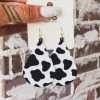 Gypsy Waltz Ovilla Cow Print Earrings