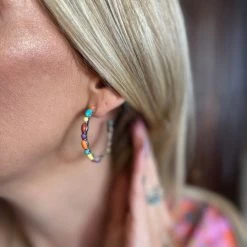 Gypsy Waltz Hardin Hoop Earrings Jewelry