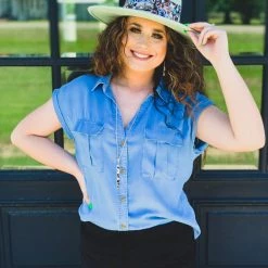 Trend Notes Tuleta Button Down Top Clothing 16 Trend Notes Tuleta Button Down Top Clothing