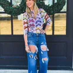 Uniq Inc The Bandera Wide Leg Pant In Dark Wash Clearance