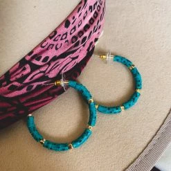 Gypsy Waltz The Parker Earrings In Turquoise