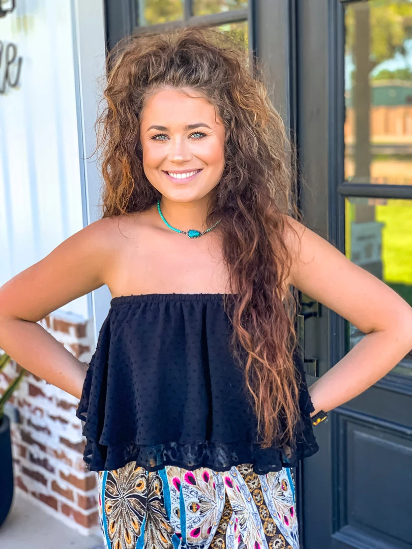 Apple Tree Apparel The Waco Topp In Black 5 Apple Tree Apparel The Waco Topp In Black