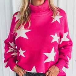 Gypsy Waltz The Marshall Sweater In Pink