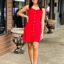 Gypsy Waltz Ovilla Dresss In Red