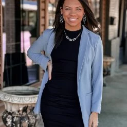 Gypsy Waltz Clothing Florence Blazer In Blue 13 Gypsy Waltz Clothing Florence Blazer In Blue