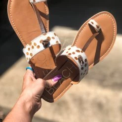 Matisse Footwear Clearance The Miami Sandl In Brown Spot Cowhide 7 Matisse Footwear Clearance The Miami Sandl In Brown Spot Cowhide