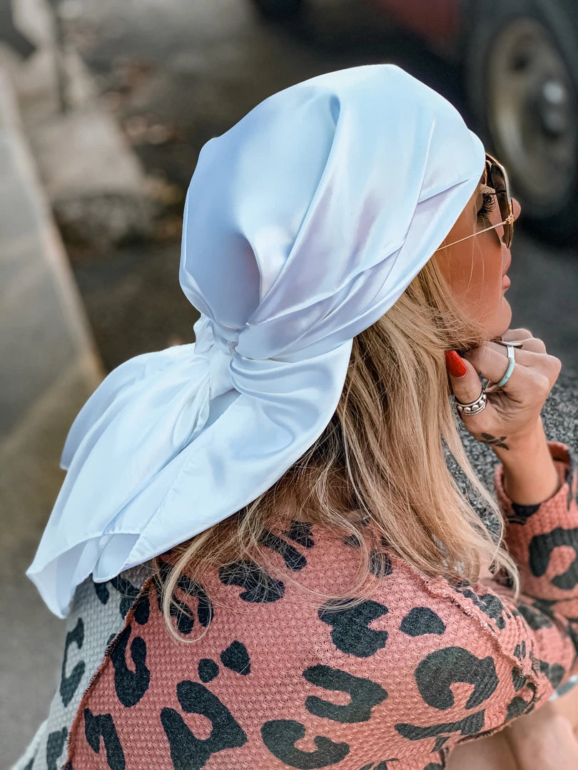 Cap Zone Special Daily Deals SCREENBUSTER Wild Rag Head Scarf In White 6 Cap Zone Special Daily Deals SCREENBUSTER Wild Rag Head Scarf In White