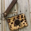 SL The Brazoria Coin Wristlet In Leopard