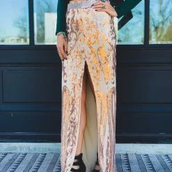 L & B The Sterling City Skrt In Rose Gold