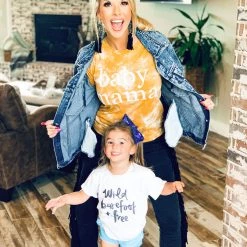 Gypsy Waltz Clothing Fairchild Baby Mama Tee