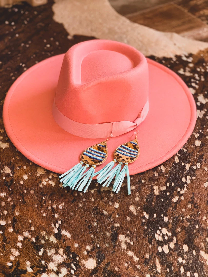 Rokoko The Domino Hat In Coral 7 Rokoko The Domino Hat In Coral