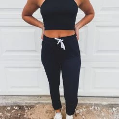 Capella SCREENBUSTER Ruched Two Piece Set In Black