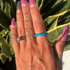 CHINA SCREENBUSTER Turquoise Girl Gang Ring Special Daily Deals