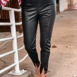 Canvas The Talty Leather Pants Clothing